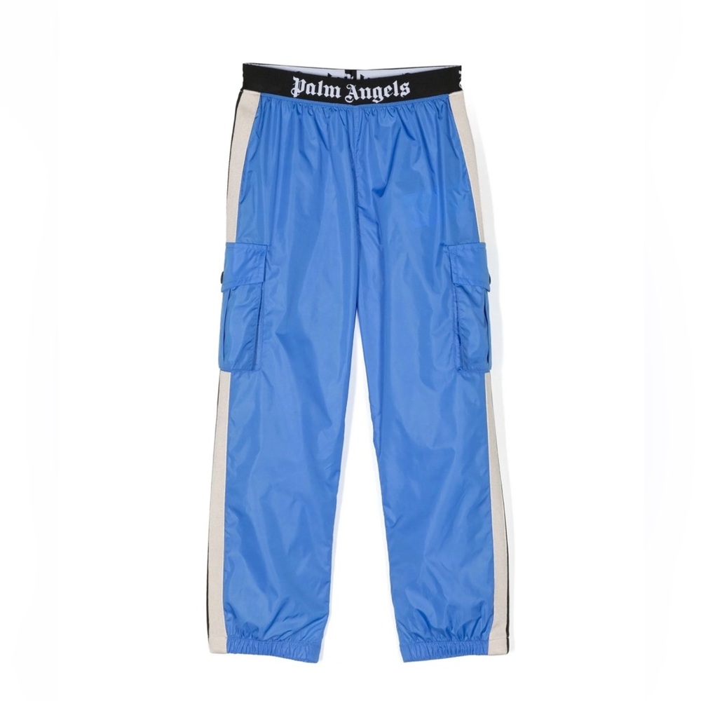 Palm Angels Kids Side-Stripe Track Pants Size 10Y
